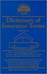 Dictionary of Insurance Terms par Rubin