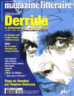 Le Magazine Littraire n 430  Derrida, la philosophie en dconstruction par Magazine Littraire