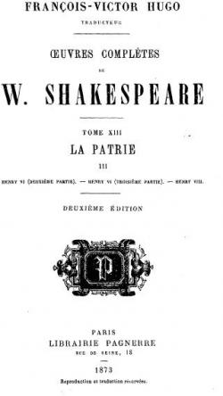 La Patrie, tome 3 par William Shakespeare