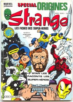 Strange Special Origines Hors Srie n169 bis par  Stan Lee