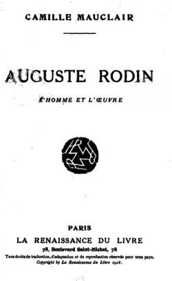 Auguste Rodin : l'Homme et l'Oeuvre par Camille Mauclair