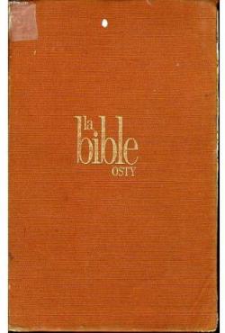 Bible par Emile Osty