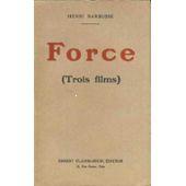 Force trois films par Henri Barbusse