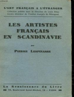 Les artistes franais en Scandinavie par Pierre Lespinasse