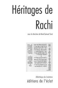 Hritages de Rachi par Ren-Samuel Sirat