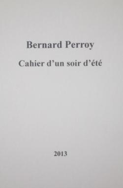 Cahier d'un soir d't par Bernard Perroy