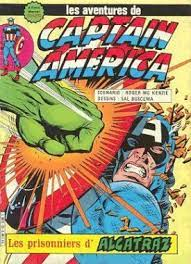 Captain america n23, les prisonniers d'Alcatraz par Sal Buscema