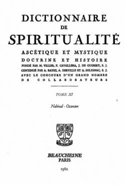 Dictionnaire de Spiritualit asctique et Mystique Doctrine et Histoire, Tome XI - Nabinal - Ozanam par Marcel Viller