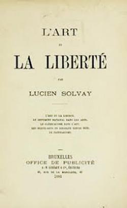 L'Art et la Libert par Lucien Solvay