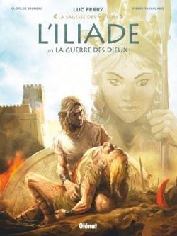 L'Iliade, tome 2 : La guerre des Dieux (BD) par Clotilde Bruneau