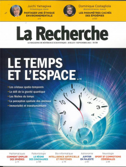 La Recherche, n566 : Le temps et l'espace par La Recherche