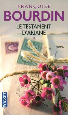 Le testament d'Ariane par Franoise Bourdin