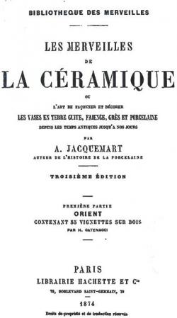 Les merveilles de la cramique, tome 1 par Albert Jacquemart