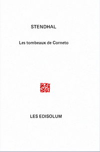 Les Tombeaux de Corneto par  Stendhal