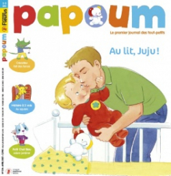 Papoum, n214 : Au lit, Juju ! par Magazine Papoum