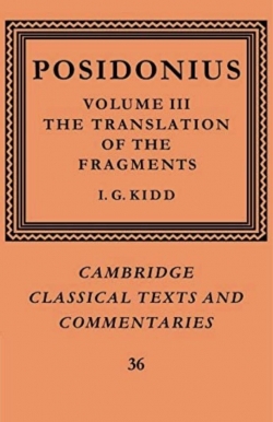 Posidonius, tome 3 : The Translation of the Fragments par  Posidonius