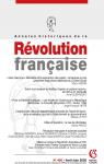 Annales historiques de la Rvolution franaise, n400 par Revue Annales historiques de la Rvolution franaise