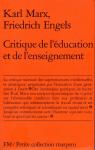 Critique de l'ducation et de l'enseignement par Marx