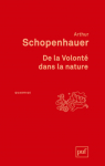 De la volont dans la nature par Schopenhauer