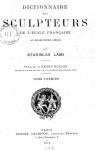 Dictionnaire des Sculpteurs de l'cole Franaise au XVIII sicle. Tome 1 par Lami
