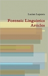 Forensic Linguistics Articles par Lupescu