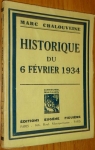 Historique du 6 fvrier 1934 par Chalouveine