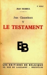 Jean Clarambaux, tome 5 : Le testament