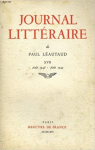 Journal littraire 17 : Aot 1946 - Aot 1949 par Lautaud