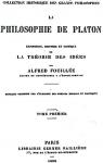 La philosophie de Platon, tome 1 par Fouille