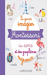 Le grand imagier Montessori des sons et des graphmes rugueux par Girac-Marinier