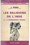 Les religions de l'Inde, tome 2 : L'hindouisme rcent par Gonda