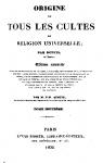 Origine de tous les cultes, ou Religion universelle. Volume 8 par Dupuis