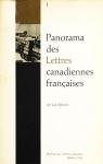 Panorama des Lettres canadiennes-franaises par Sylvestre