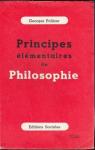 Principes lmentaires de philosophie par Politzer
