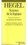 Science de la logique - Tome 1, Livre 2 : La doctrine de l'essence par Labarrire