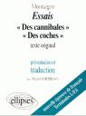 Montaigne, Essais (I,31 et III,6) : Edition bilingue par Tarpinian