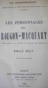 Les personnages des Rougon-Macquart, pour servir  la lecture et  l'tude de l'oeuvre de mile Zola par Ramond