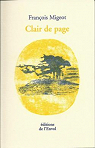 Clair de page par Migeot