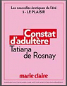 Constat d'adultre par Rosnay