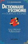 Dictionnaire d'Economie et de Sciences Sociales par Bazureau