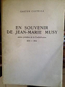 En souvenir de Jean-Marie Musy, ancien prsident de la Confdration 1876 - 1952 par Castella