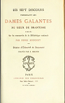 Les Sept Discours touchant les Dames Galantes du sieur de Brantme par Bouchot