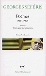 Pomes 1933-1955 - Trois pomes secrets par Lacarrire