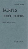 Ecrits irrguliers par Jaccard