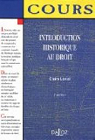 Introduction historique au droit : Edition 2007 par Lovisi