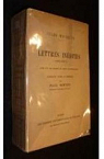Lettres indites (1841-1871) par Michelet